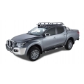 Rhino Rack JA9160 Pioneer Tradie (1528mm x 1236mm) for Mitsubishi Triton MQ-MR 4dr Ute with Bare Roof (2015 to 2024) - Factory Point Mount