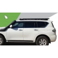Wedgetail Platform Roof Rack (2200mm x 1350mm) for Nissan Patrol Y62 5dr SUV with Bare Roof (2012 onwards) - Factory Point Mount