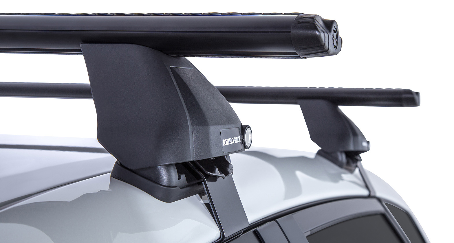 Rhino Rack JA2230 Vortex 2500 Black 2 Bar Roof Rack for Toyota Corolla ZRE  Series 5dr