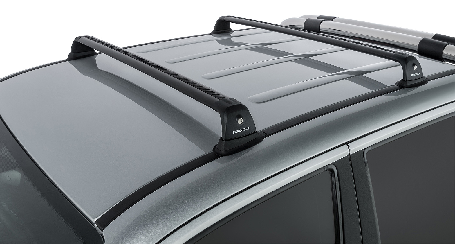 Rhino Rack RVP24 Vortex RVP Black 2 Bar Roof Rack for Volkswagen Amarok ...