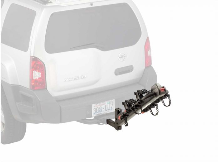 yakima doubledown 4 hitch bike rack black