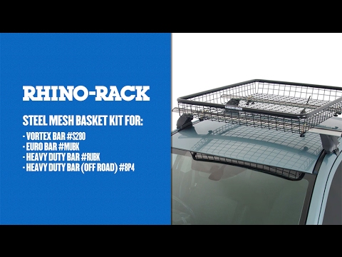 Rhino Rack Steel Mesh Basket Small (RLBS)